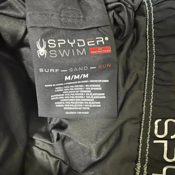 Spyder UV protect Surf Sand Sun Men’s Shorts Sage - Medium - Picture 3 of 4